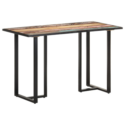 Dining Table 120 cm Solid Reclaimed Wood Payday Deals