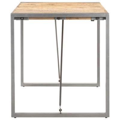 Dining Table 140x70x75 cm Solid Wood Mango Payday Deals