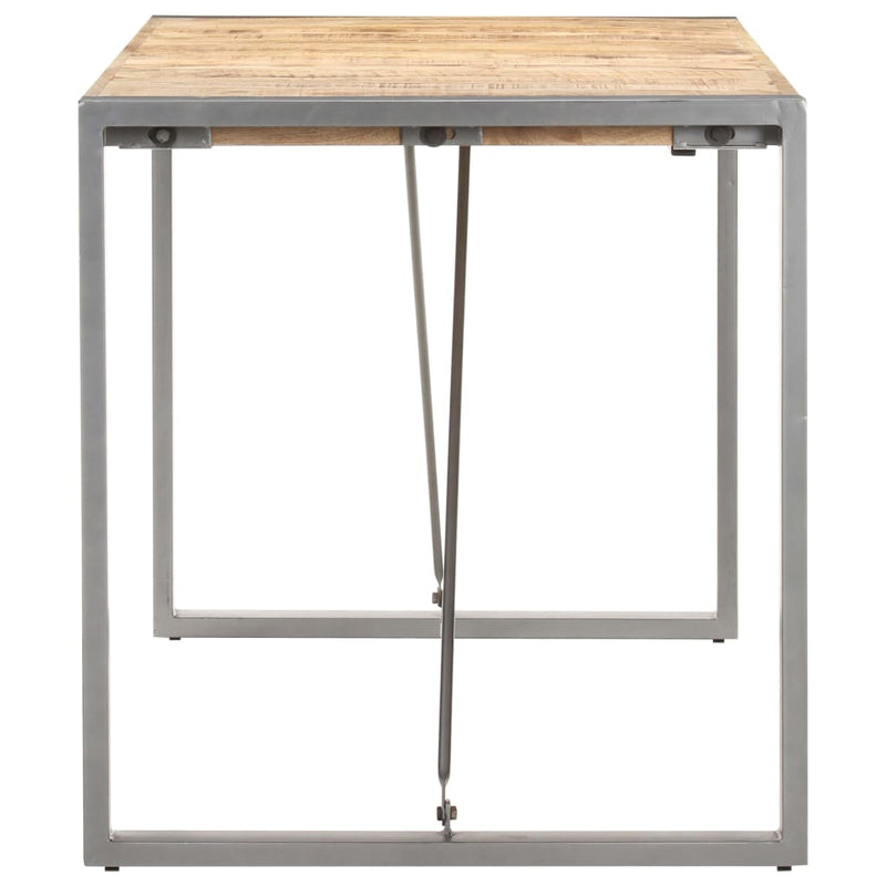 Dining Table 140x70x75 cm Solid Wood Mango Payday Deals