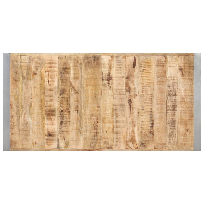Dining Table 140x70x75 cm Solid Wood Mango Payday Deals