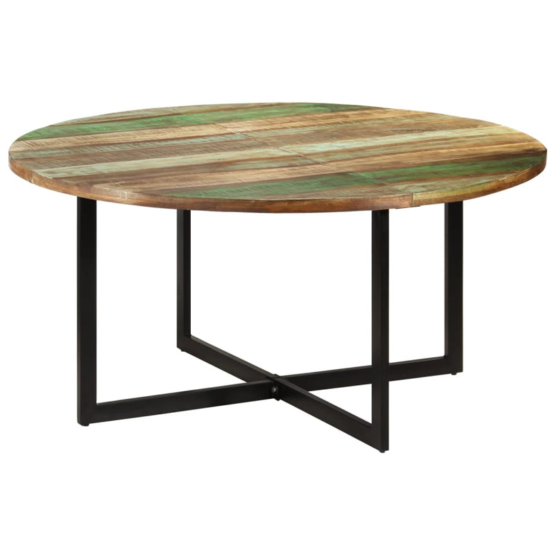 Dining Table 150x75 cm Solid Wood Reclaimed Payday Deals