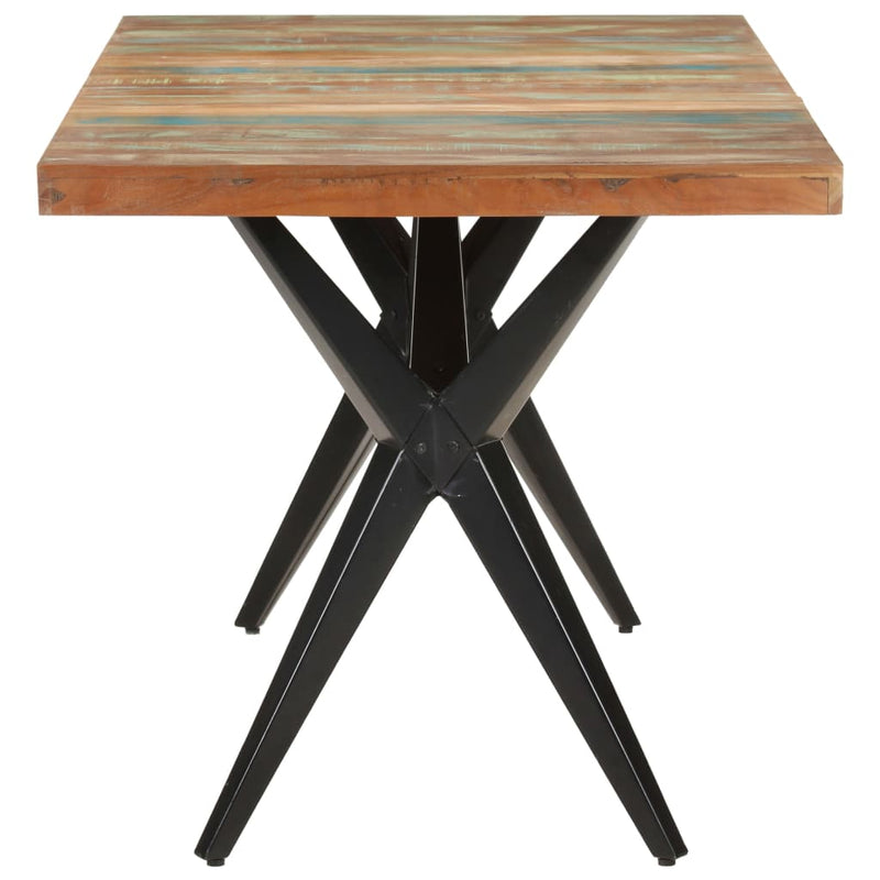 Dining Table 160x80x76 cm Solid Reclaimed Wood Payday Deals