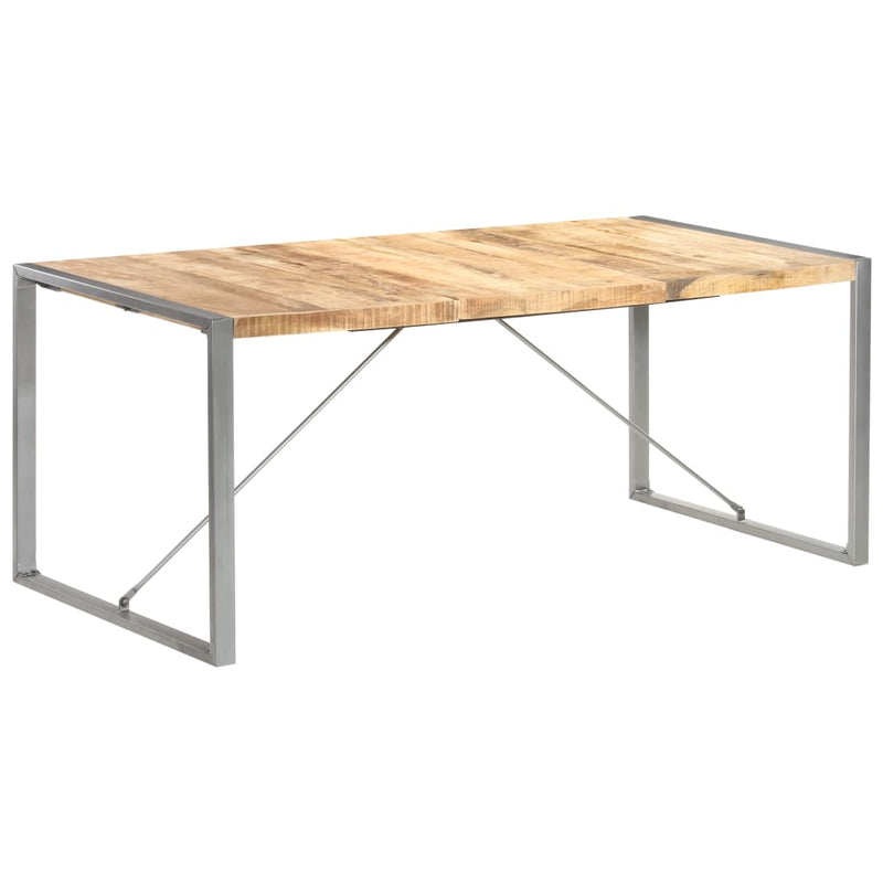 Dining Table 180x90x75 cm Solid Wood Mango Payday Deals