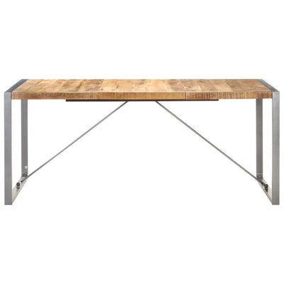 Dining Table 180x90x75 cm Solid Wood Mango Payday Deals