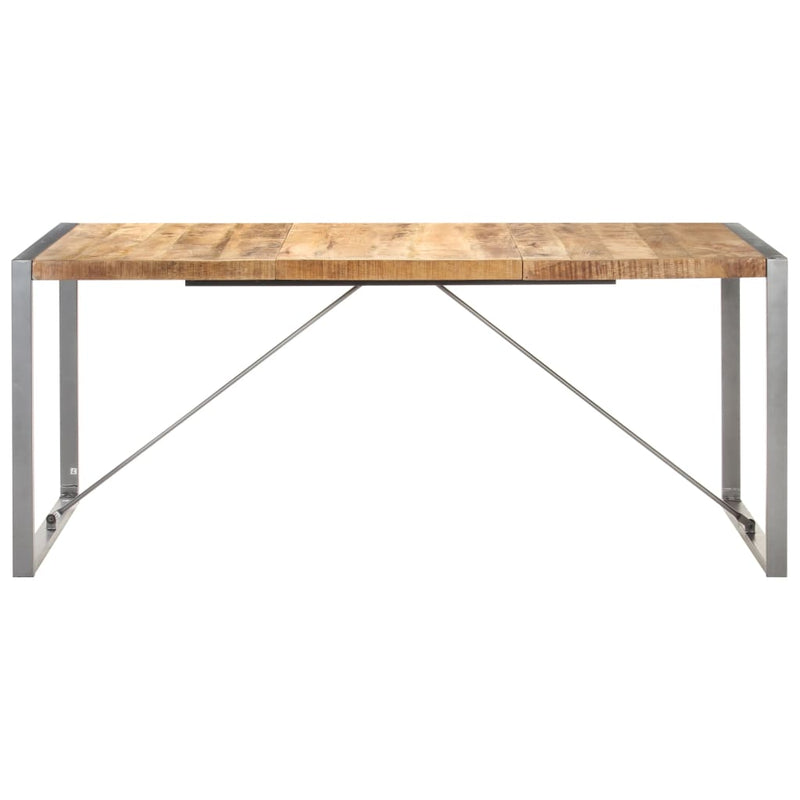 Dining Table 180x90x75 cm Solid Wood Mango Payday Deals
