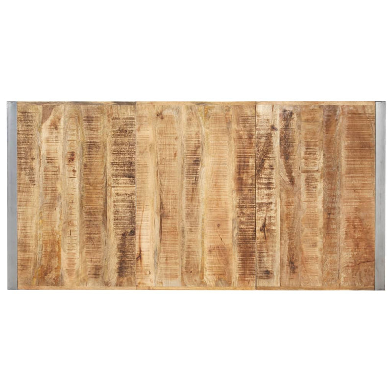 Dining Table 180x90x75 cm Solid Wood Mango Payday Deals
