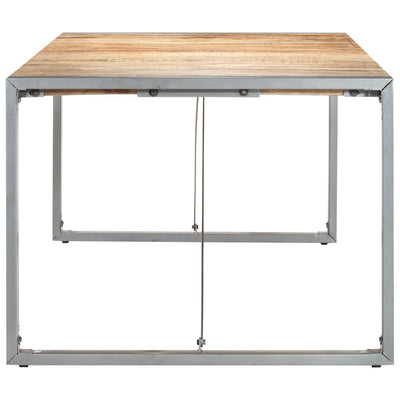 Dining Table 220x100x75 cm Solid Wood Mango Payday Deals