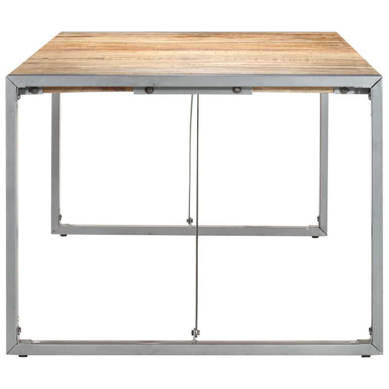 Dining Table 220x100x75 cm Solid Wood Mango Payday Deals