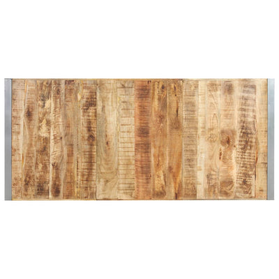 Dining Table 220x100x75 cm Solid Wood Mango Payday Deals