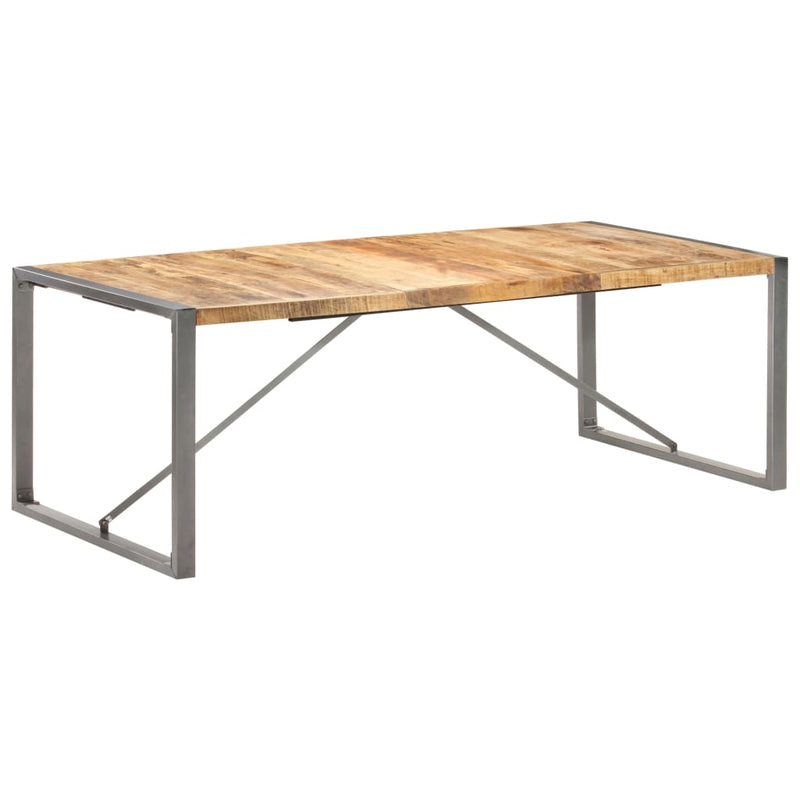 Dining Table 220x100x75 cm Solid Wood Mango Payday Deals