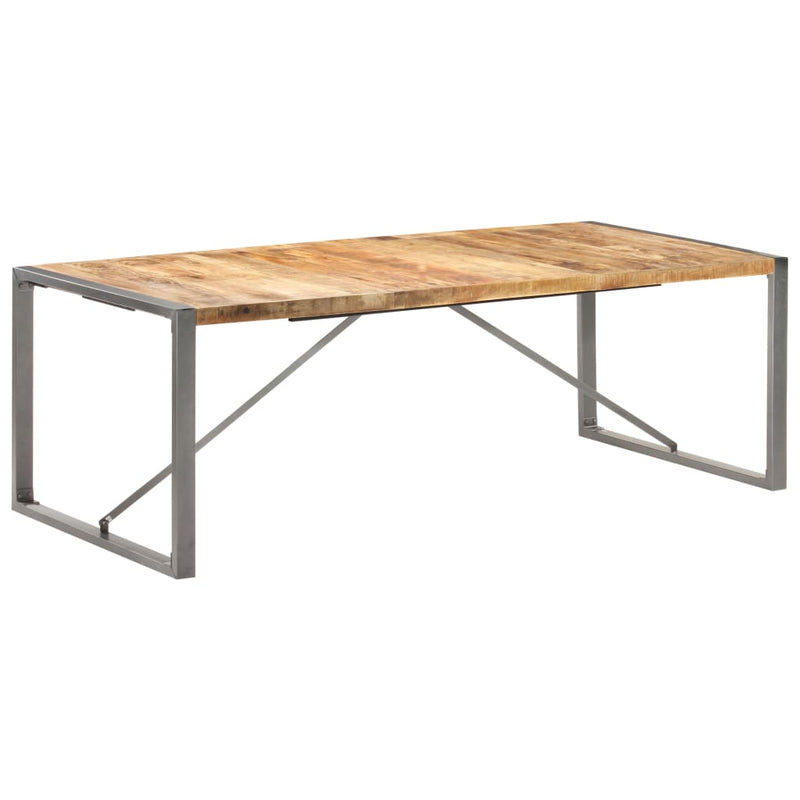 Dining Table 220x100x75 cm Solid Wood Mango Payday Deals