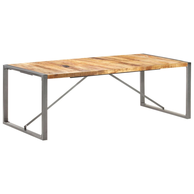 Dining Table 220x100x75 cm Solid Wood Mango Payday Deals