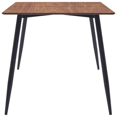 Dining Table Brown 140x70x75 cm MDF Payday Deals