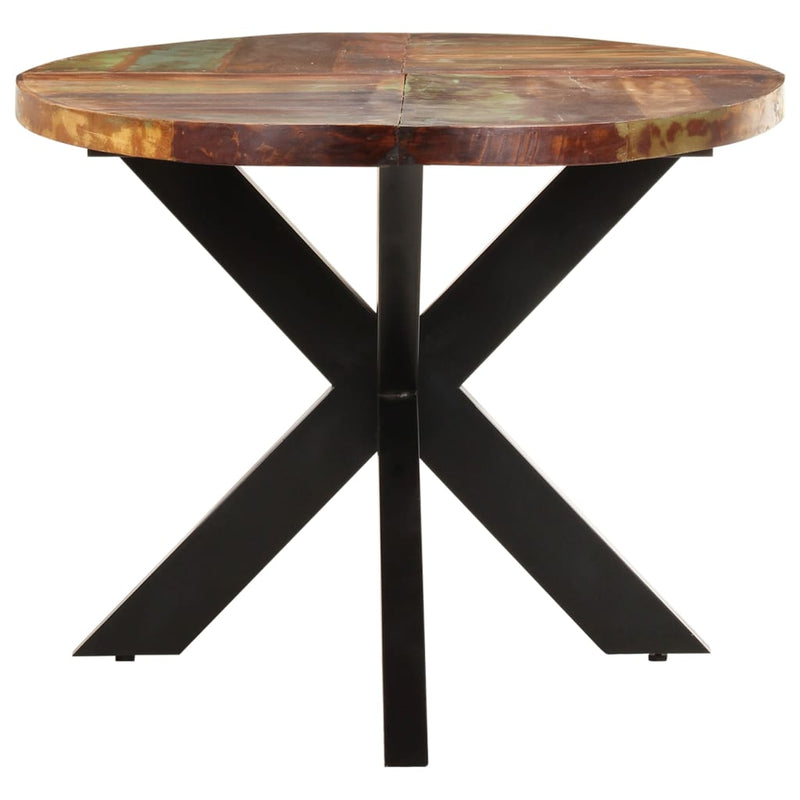 Dining Table Oval 200x100x75 cm Solid Reclaimed Wood Payday Deals