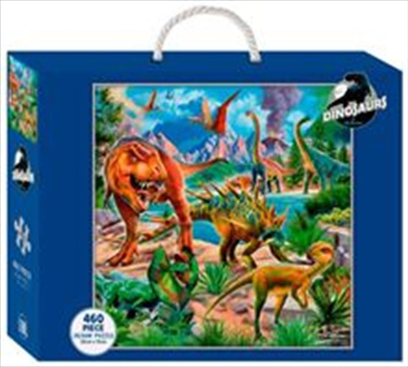Dinosaurs In The Wild 460 Piece Puzzle Payday Deals