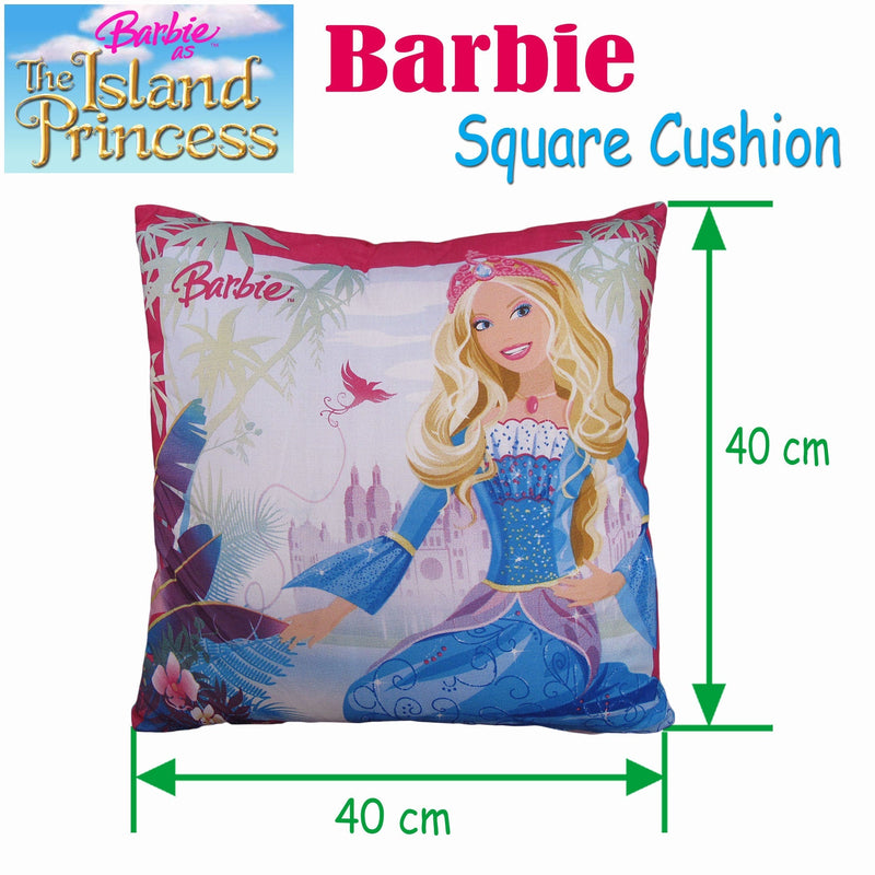 Disney Barbie Filled Square Cushion Payday Deals