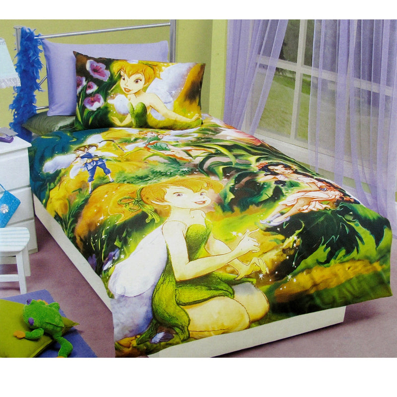 Disney Fairies Tinkerbell Quilt Cover Set Double Payday Deals