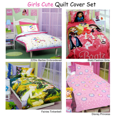 Disney Fairies Tinkerbell Quilt Cover Set Double Payday Deals