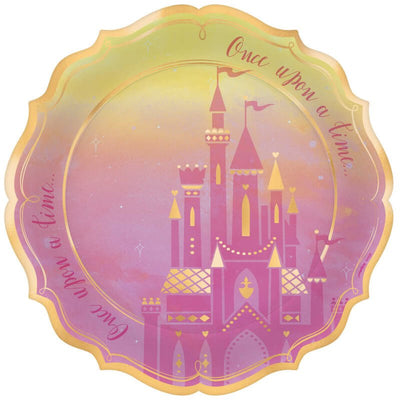 Disney Princess Castle Dinner Plate