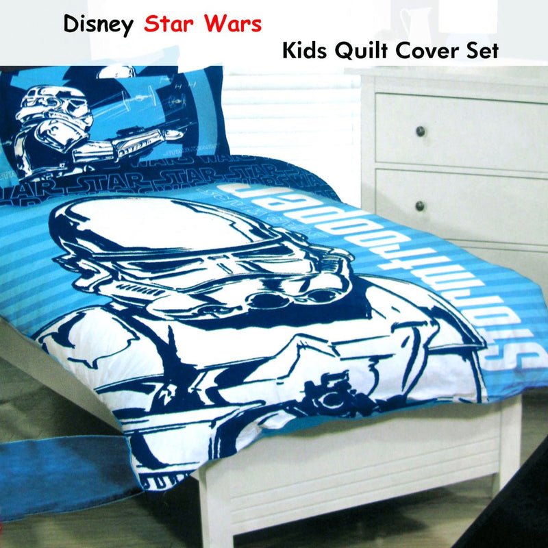 Disney Star Wars Quilt Cover Set Queen Payday Deals