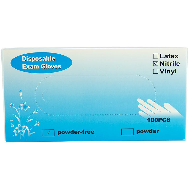 Disposable Nitrile Gloves Powder Free 100 Pack Large Size Payday Deals