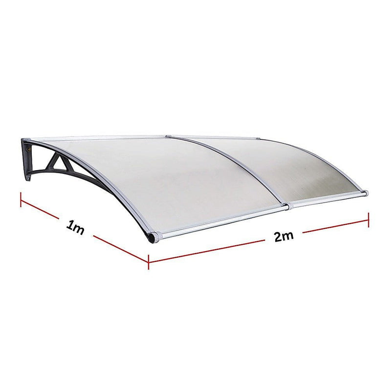 DIY Outdoor Awning Cover 1mx2m with Rain Gutter Payday Deals