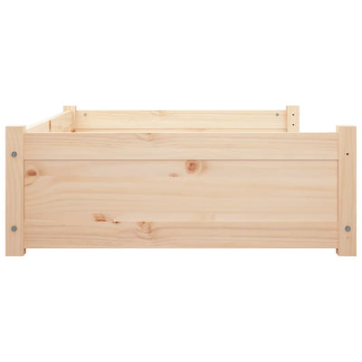 Dog Bed 105.5x75.5x28 cm Solid Pine Wood Payday Deals