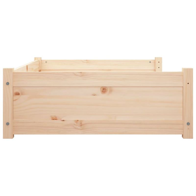 Dog Bed 105.5x75.5x28 cm Solid Pine Wood Payday Deals