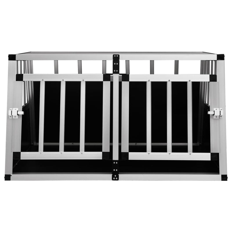 Dog Cage with Double Door 89x69x50 cm Payday Deals
