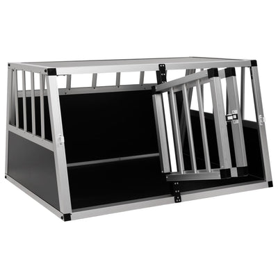 Dog Cage with Double Door 89x69x50 cm Payday Deals