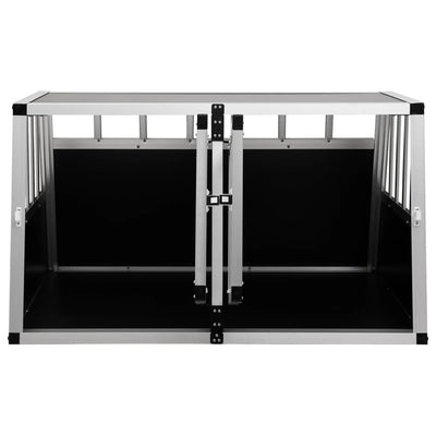 Dog Cage with Double Door 89x69x50 cm Payday Deals