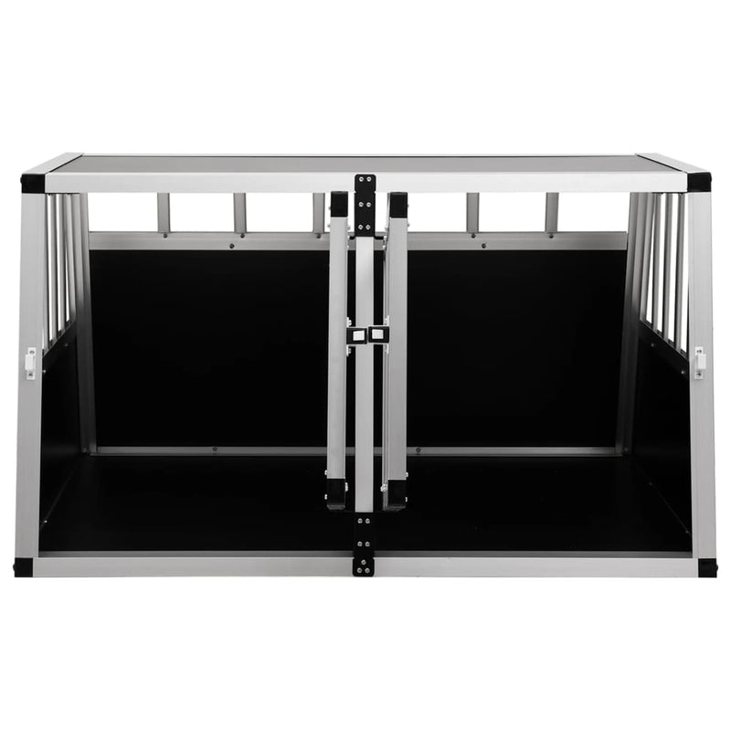 Dog Cage with Double Door 89x69x50 cm Payday Deals