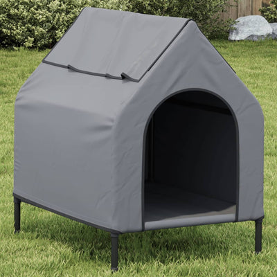 Dog House Anthracite Oxford Fabric and Steel