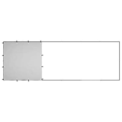 Dog Kennel Black 330x110x110 cm Steel Payday Deals