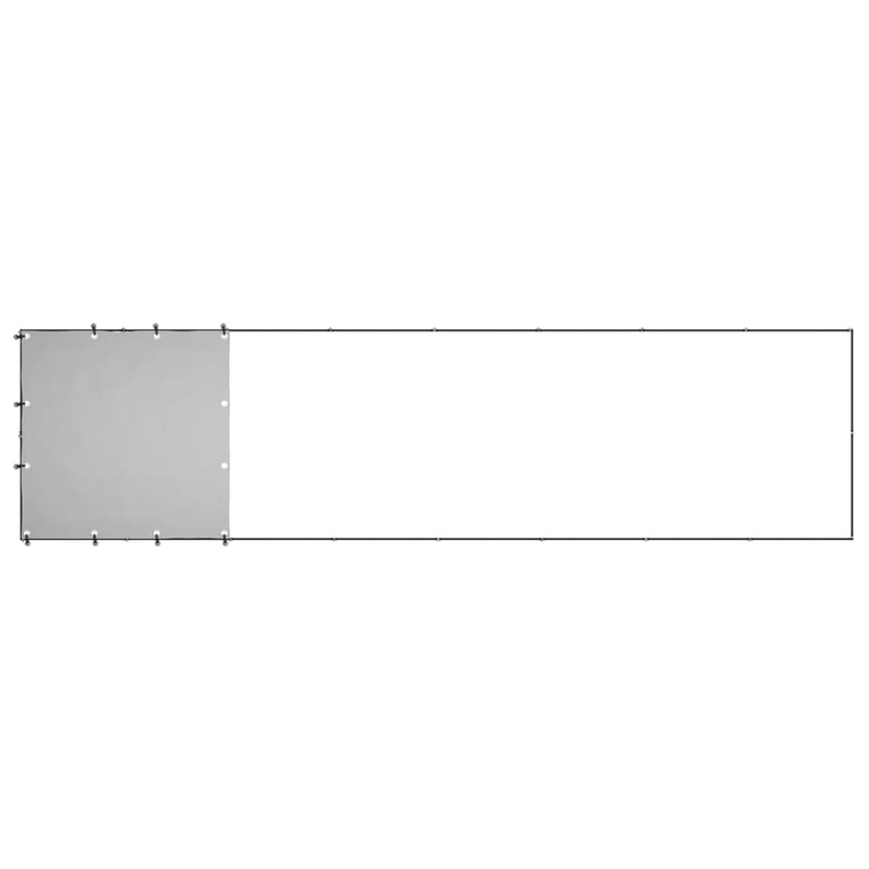 Dog Kennel Black 4.84 m² Steel Payday Deals
