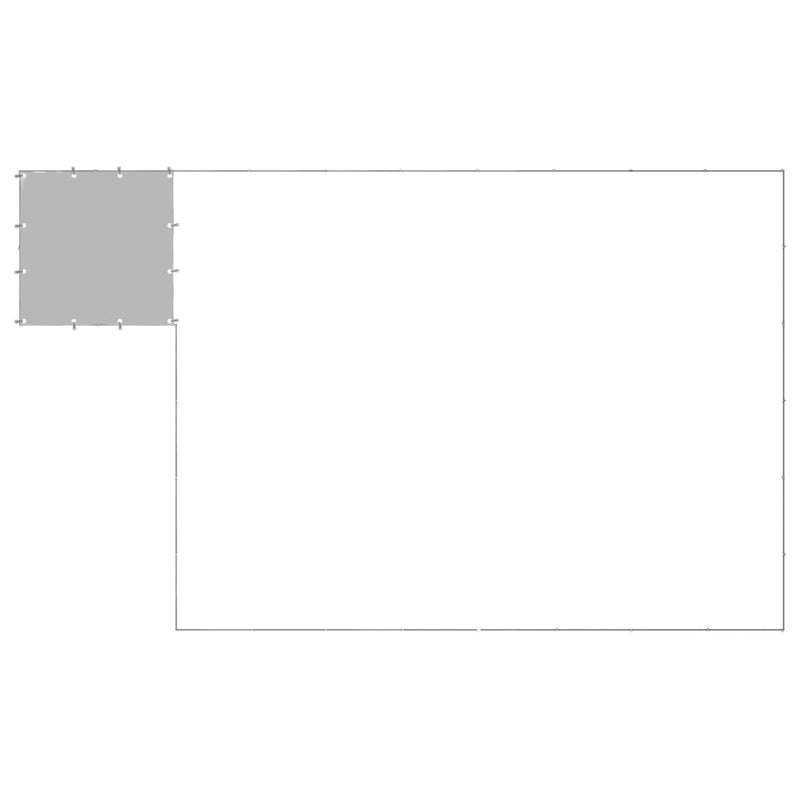 Dog Kennel Silver 15.73 m² Steel Payday Deals