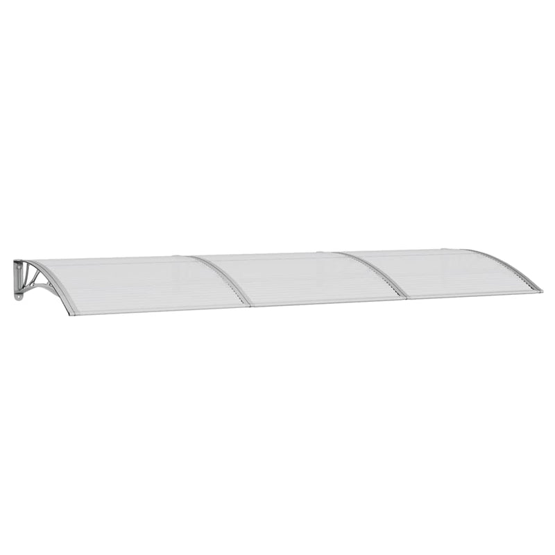 Door Canopy Grey 300x100 cm Polycarbonate Payday Deals