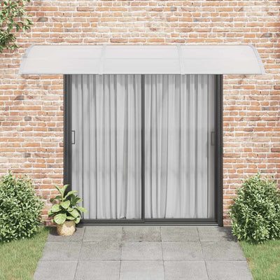 Door Canopy Grey 300x100 cm Polycarbonate Payday Deals