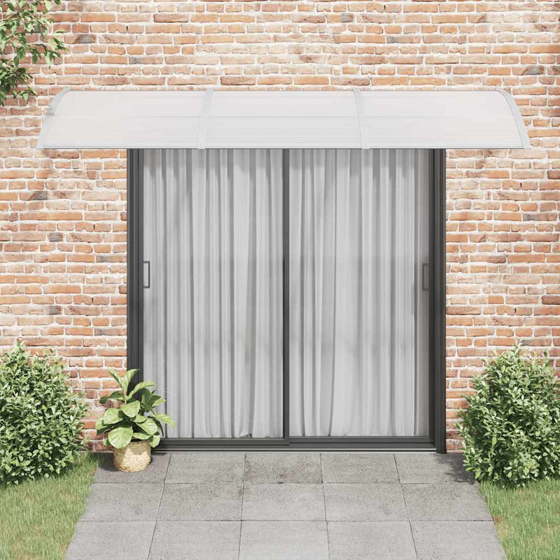 Door Canopy Grey 300x100 cm Polycarbonate Payday Deals