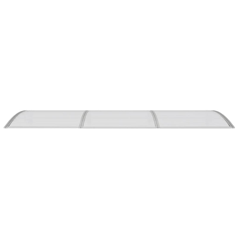 Door Canopy Grey 300x100 cm Polycarbonate Payday Deals