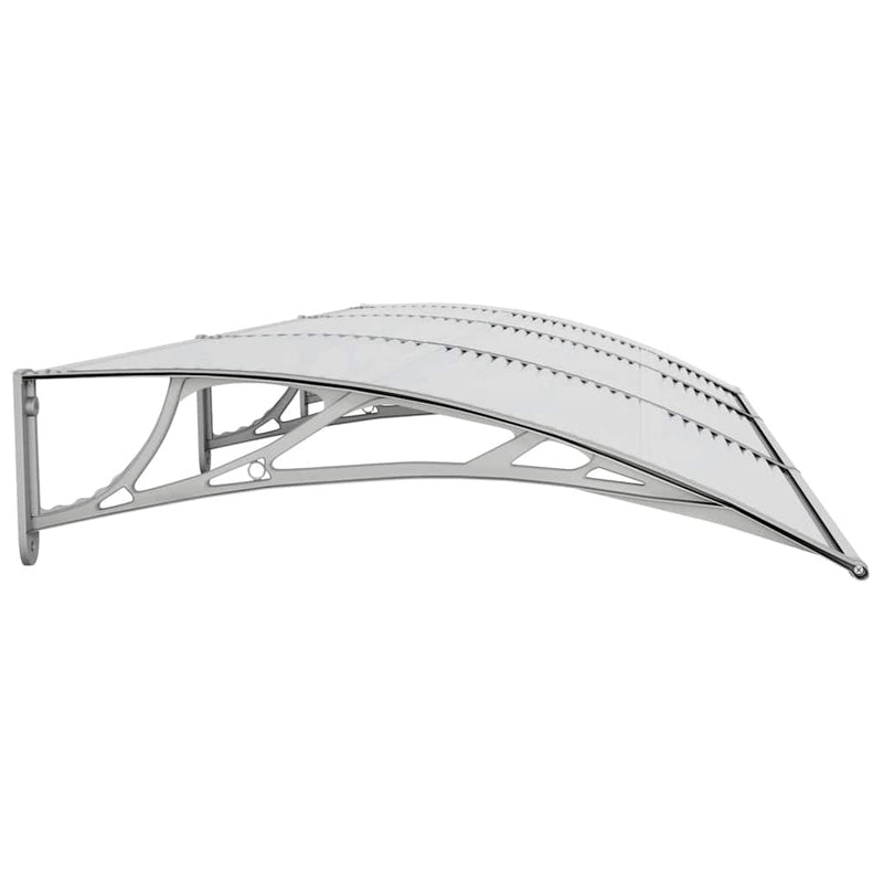 Door Canopy Grey 300x100 cm Polycarbonate Payday Deals