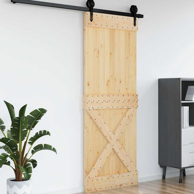 Door NARVIK 85x210 cm Solid Wood Pine Payday Deals