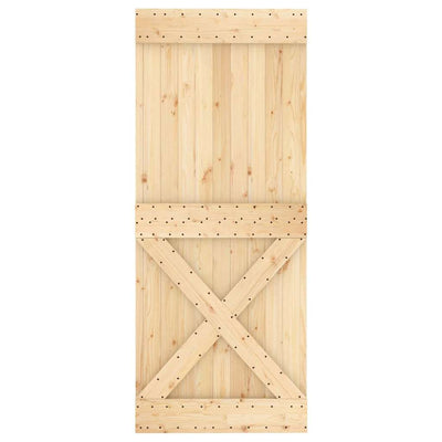 Door NARVIK 85x210 cm Solid Wood Pine Payday Deals