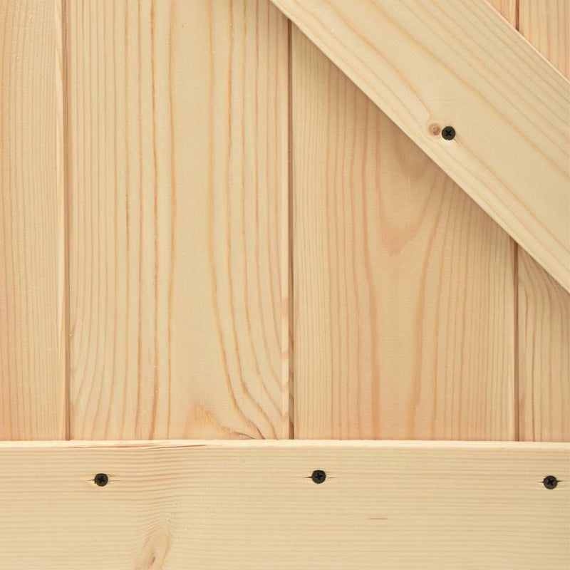 Door NARVIK 85x210 cm Solid Wood Pine Payday Deals
