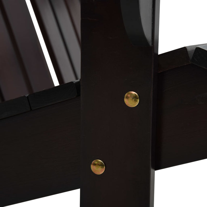 Double Adirondack Chair Wood Brown Payday Deals