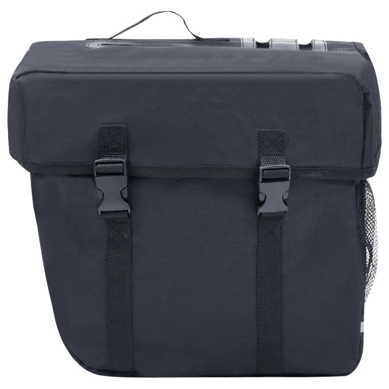 Double Bicycle Bag for Pannier Rack Waterproof 35 L Black Payday Deals
