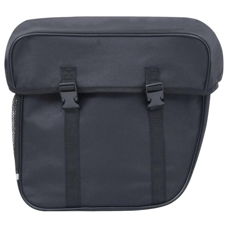 Double Bicycle Bag for Pannier Rack Waterproof 35 L Black Payday Deals