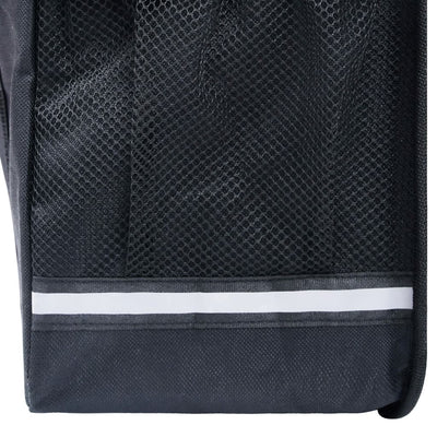 Double Bicycle Bag for Pannier Rack Waterproof 35 L Black Payday Deals