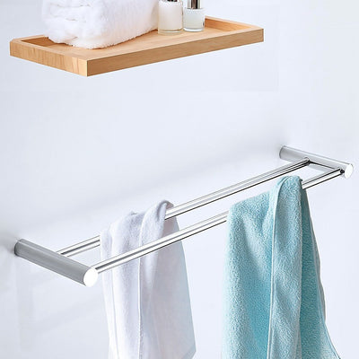 Double Towel Rail Grade 304 Stainless Steel 620mm Payday Deals