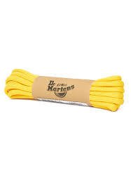 Dr. Martens 140cm Round Shoe Laces (8-10 Eye) - Yellow Round